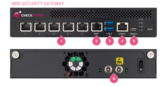 CPAP-SG3800-SNBT Checkpoint firewall 3800 Security Gateway