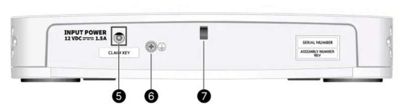 PAN-PA-410 Firewall Palo Alto PA-410 - Thiết bị tường lửa Mặt sau của Pan-PA-410