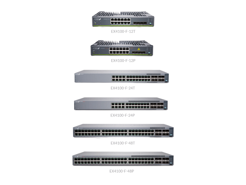 Juniper Switch EX4100-F-24P-TAA - Thiết bị chuyển mạch EX4100-F SERIES