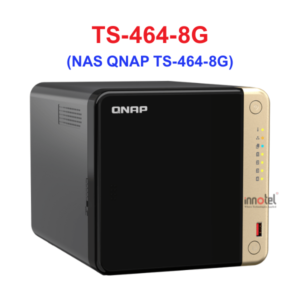 Thiết bị lưu trữ NAS QNAP TS-464-8G kèm 3 ổ cứng ST4000VN006 NAS QNAP TS-464-8G (2)