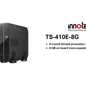 QNAP TS-410E-8G - Thiết Bị Lưu trữ NAS QNAP TS-410E-8G