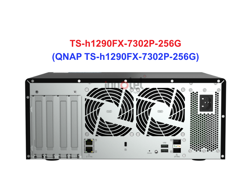 QNAP TS-h1290FX-7302P-256G - Thiết Bị Lưu Trữ NAS QNAP TS-h1290FX-7302P-256G