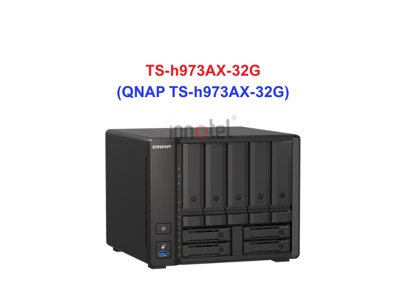 QNAP TS-h973AX-32G - Thiết Bị Lưu trữ NAS QNAP TS-h973AX-32G