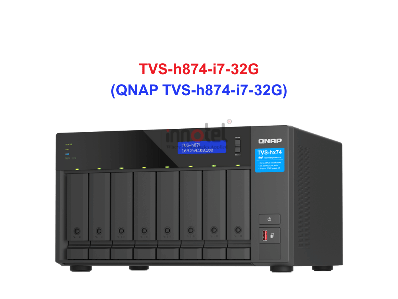 QNAP TVS-h874-i7-32G - Thiết Bị Lưu Trữ NAS QNAP TVS-h874-i7-32G