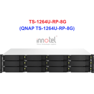 QNAP TS-1264U-RP-8G - Thiết Bị Lưu trữ NAS QNAP TS-1264U-RP-8G