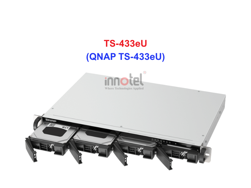 QNAP TS-433eU - Thiết Bị Lưu trữ NAS QNAP TS-433eU