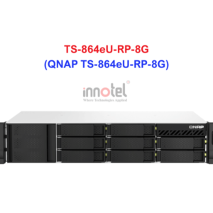 QNAP TS-864eU-RP-8G - Thiết Bị Lưu trữ NAS QNAP TS-864eU-RP-8G