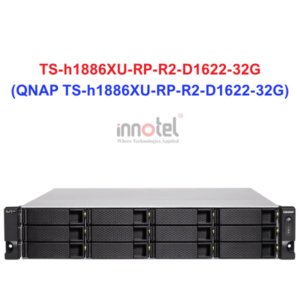 QNAP TS-h1886XU-RP-R2-D1622-32G - Thiết Bị Lưu trữ NAS QNAP TS-h1886XU-RP-R2-D1622-32G