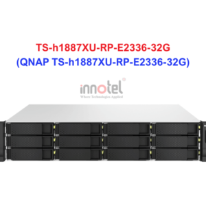 QNAP TS-h1887XU-RP-E2336-32G - Thiết Bị Lưu trữ NAS TS-h1887XU-RP-E2336-32G