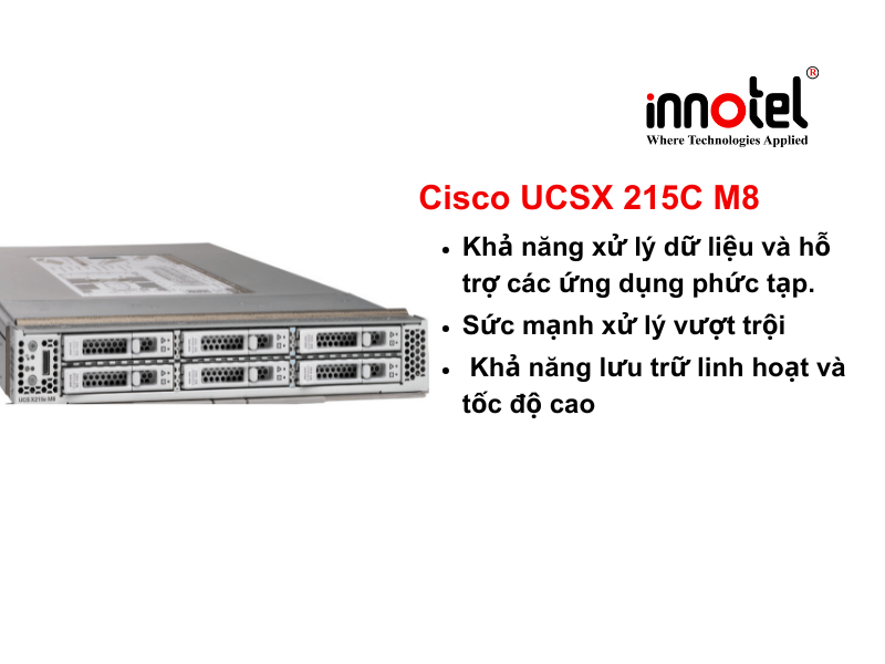 Server Cisco UCSX 215c M8 - Thiết bị Máy Chủ Cisco UCSX 215C M8 Compute Node