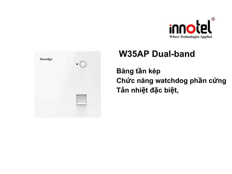 Access Points Foredge W35AP Dual-band - Thiết bị Wifi W35AP Dual-band