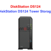 Synology DS124 - Thiết bị lưu trữ SAN/NAS DiskStation DS124 Tower Storage