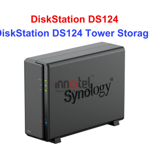 Synology DS124 - Thiết bị lưu trữ SAN/NAS DiskStation DS124 Tower Storage