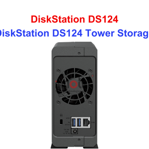 Synology DS124 - Thiết bị lưu trữ SAN/NAS DiskStation DS124 Tower Storage