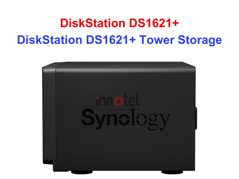 Synology DS1621+ - Thiết bị lưu trữ SAN/NAS DiskStation DS1621+ Tower Storage