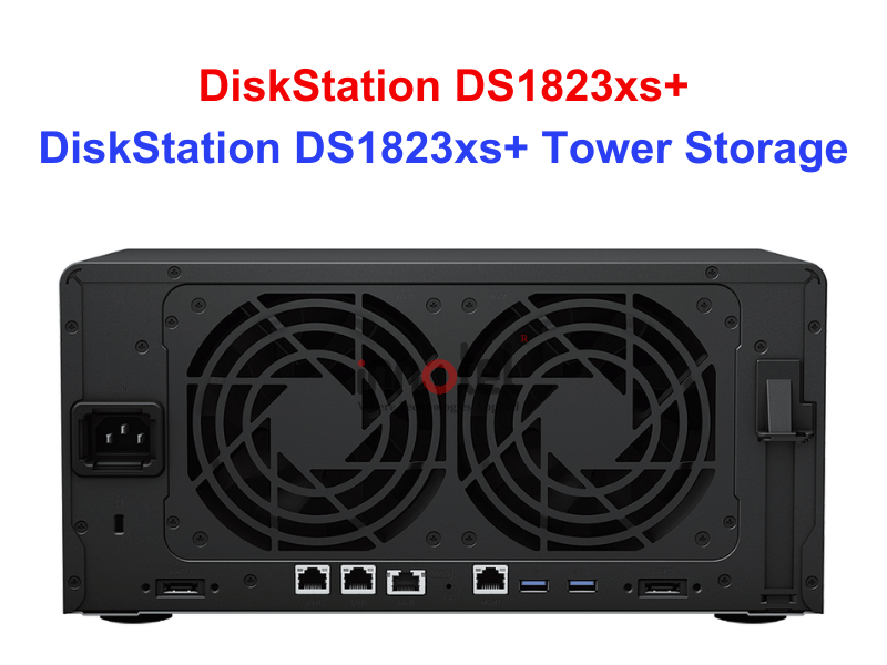 Synology DS1823xs+ - Thiết bị lưu trữ SAN/NAS DiskStation DS1823xs+ Tower Storage