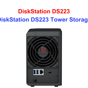 Synology DS223 - Thiết bị lưu trữ SAN/NAS DiskStation DS223 Tower Storage