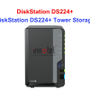 Synology DS224+ - Thiết bị lưu trữ SAN/NAS DiskStation DS224+ Tower Storage