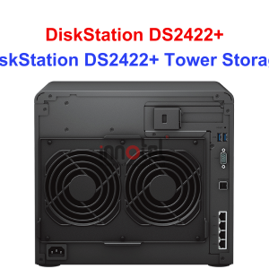 Synology DS2422+ - Thiết bị lưu trữ SAN/NAS DiskStation DS2422+ Tower Storage
