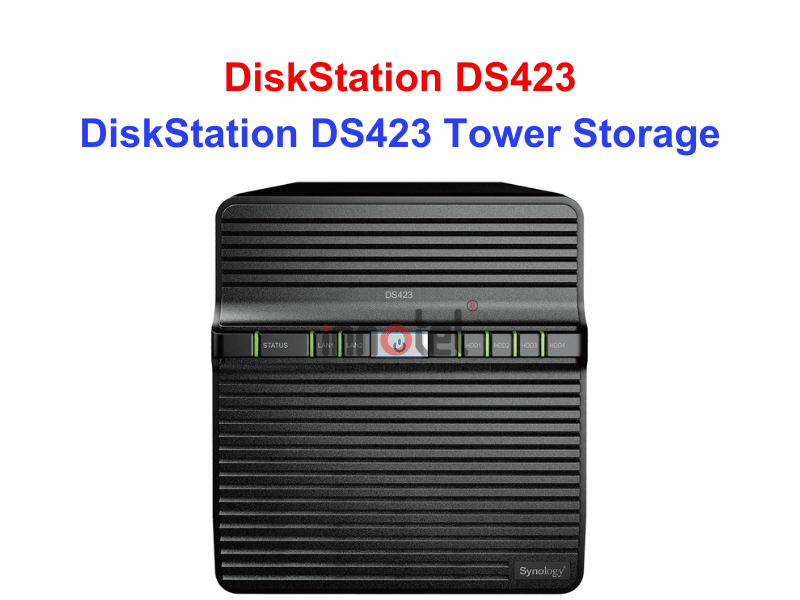 Synology DS423 - Thiết bị lưu trữ SAN/NAS DiskStation DS423 Tower Storage