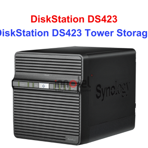 Synology DS423 - Thiết bị lưu trữ SAN/NAS DiskStation DS423 Tower Storage