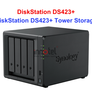 Synology DS423+ - Thiết bị lưu trữ SAN/NAS DiskStation DS423+ Tower Storage