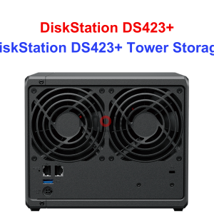 Synology DS423+ - Thiết bị lưu trữ SAN/NAS DiskStation DS423+ Tower Storage