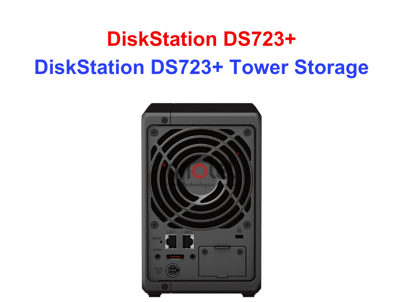 Synology DS723+ - Thiết bị lưu trữ SAN/NAS DiskStation DS723+ Tower Storage