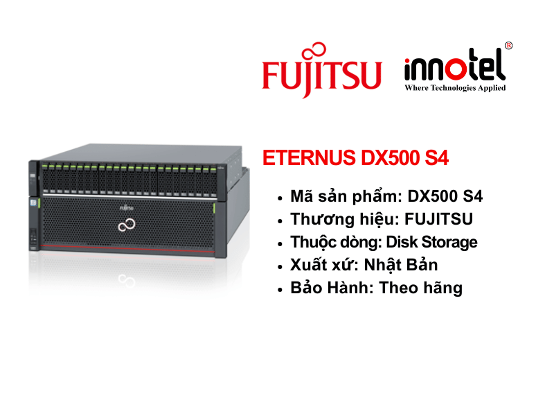 FUJITSU ETERNUS DX500 S4 - Thiết bị lưu trữ SAN/NAS FUJITSU Storage ETERNUS DX500 S4 (4)