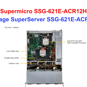 Storage SuperServer SSG-621E-ACR12H - Thiết bị lưu trữ SAN/NAS Storage SuperServer SSG-621E-ACR12H