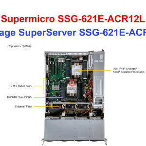Storage SuperServer SSG-621E-ACR12L - Thiết bị lưu trữ SAN/NAS Storage SuperServer SSG-621E-ACR12L