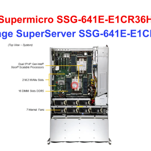 Storage SuperServer SSG-641E-E1CR36H - Thiết bị lưu trữ SAN/NAS Storage SuperServer SSG-641E-E1CR36H