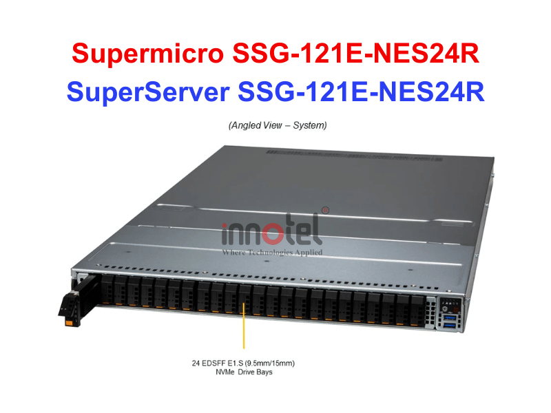 Storage SuperServer SSG-121E-NES24R - Thiết bị lưu trữ SAN/NAS SuperServer SSG-121E-NE316R