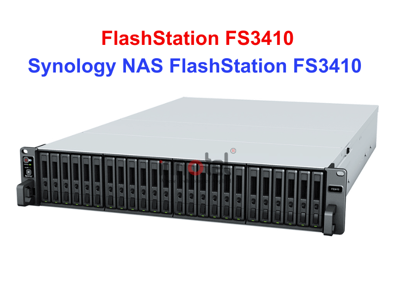 Synology FS3410 - Thiết bị lưu trữ SAN/NAS Synology NAS FlashStation FS3410