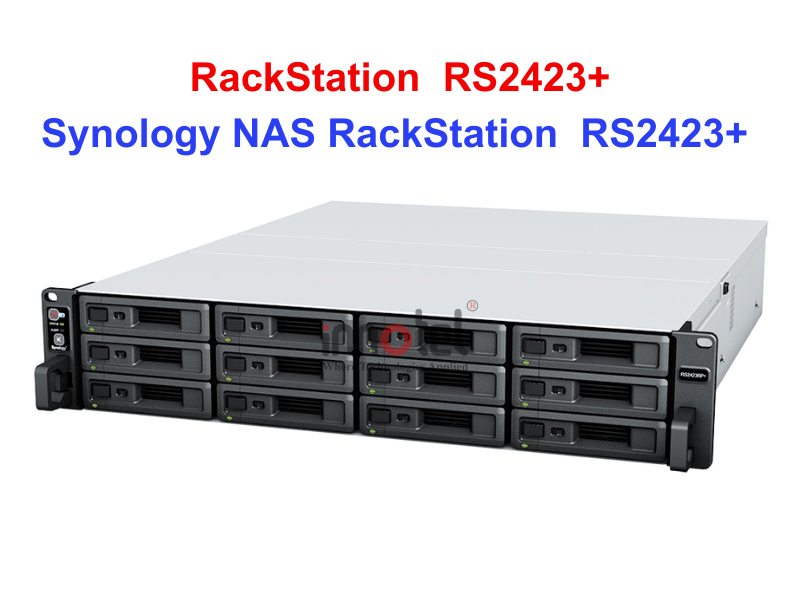 Synology RS2423+ - Thiết bị lưu trữ SAN/NAS Synology NAS RackStation RS2423+