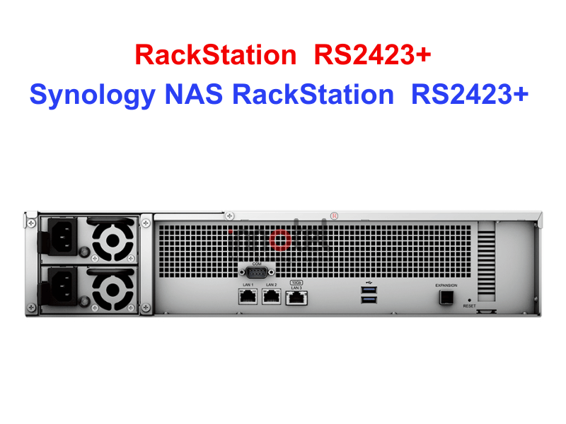Synology RS2423+ - Thiết bị lưu trữ SAN/NAS Synology NAS RackStation RS2423+