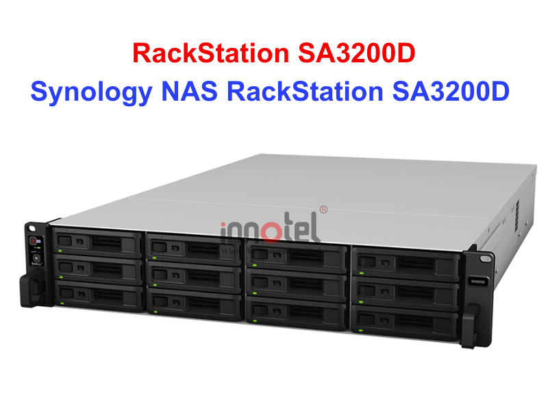 Synology SA3200D - Thiết bị lưu trữ SAN/NAS Synology NAS RackStation SA3200D