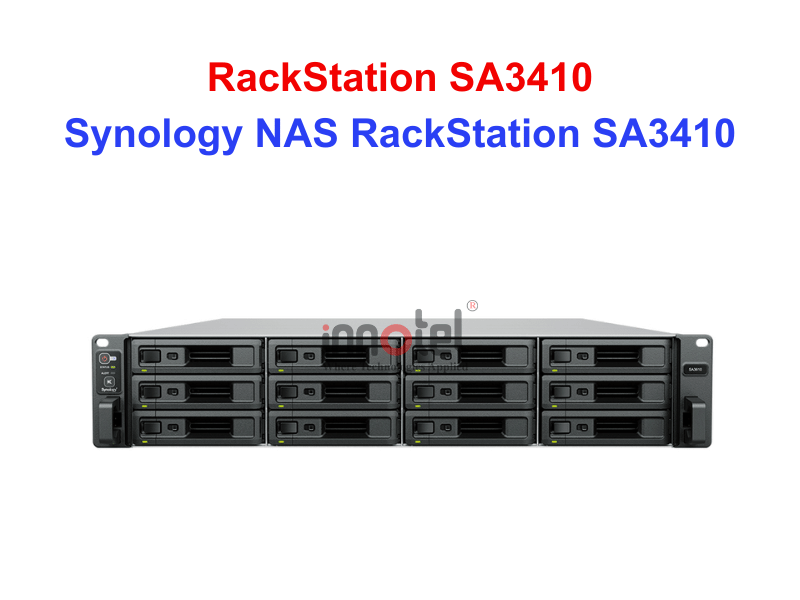 Synology SA3410 - Thiết bị lưu trữ SAN/NAS Synology NAS RackStation SA3410