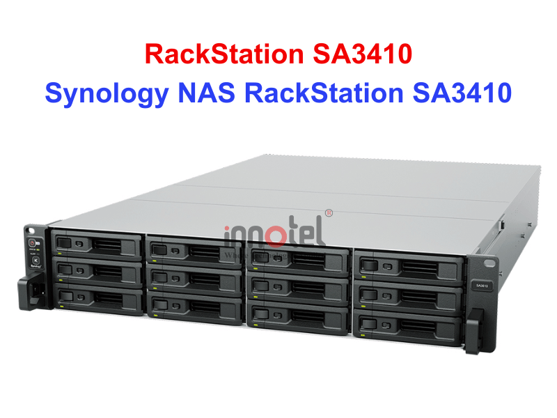 Synology SA3410 - Thiết bị lưu trữ SAN/NAS Synology NAS RackStation SA3410
