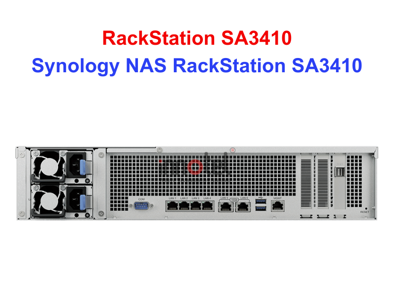Synology SA3410 - Thiết bị lưu trữ SAN/NAS Synology NAS RackStation SA3410