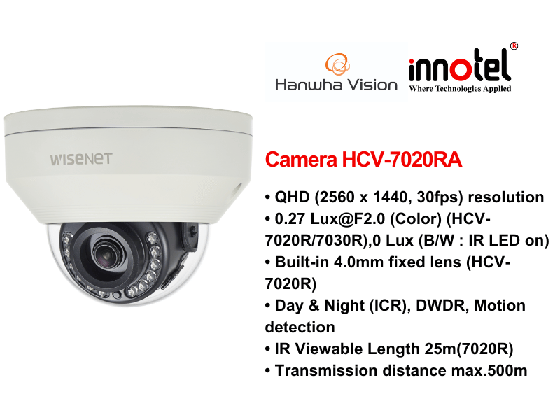 Camera HCV-7020RA – Thiết bị Camera Hanwhavision Camera Hanwhavision HCV-7020RA (2)