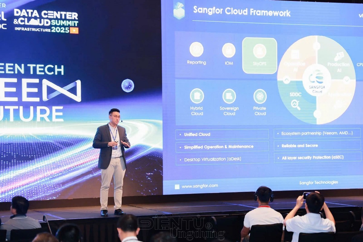 DCCI Summit 2025: Bảo Vệ Chủ Quyền Dữ Liệu Trong Kỷ Nguyên Số Cùng Sangfor Tại hội nghị DCCI Summit 2025, ông Keith Lee – Giám đốc Kinh doanh mảng điện toán đám mây của Sangfor – đã đưa ra nhiều nhận định đáng chú ý.