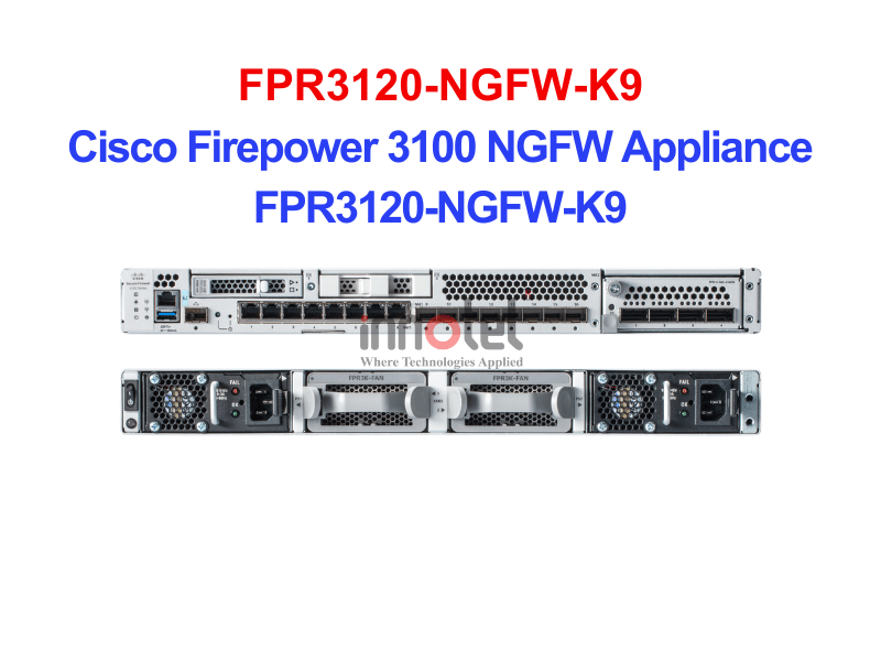 Cisco FPR3120-NGFW-K9 Cisco Firepower 3100 NGFW Appliance – Thiết bị tường lửa Cisco Firepower 3100 NGFW Appliance FPR3120-NGFW-K9