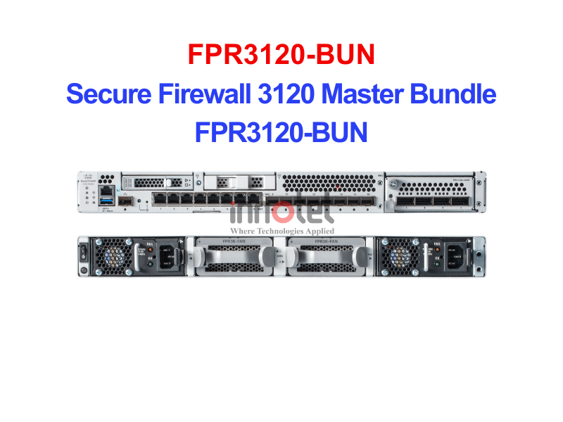 Cisco FPR3120-BUN Secure Firewall 3120 Master Bundle – Thiết bị tường lửa Secure Firewall 3120 Master Bundle FPR3120-BUN