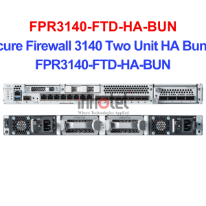 Cisco FPR3140-FTD-HA-BUN Secure Firewall 3140 Two Unit HA Bundle – Thiết bị tường lửa Secure Firewall 3140 Two Unit HA Bundle FPR3140-FTD-HA-BUN