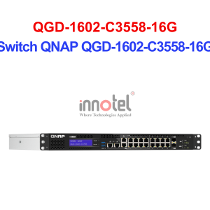Switch QNAP QGD-1602-C3558-16G – Thiết Bị Chuyển Mạch Switch QNAP QGD-1602-C3558-16G