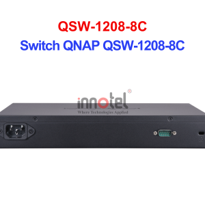 Switch QNAP QSW-1208-8C – Thiết Bị Chuyển Mạch Switch QNAP QSW-1208-8C