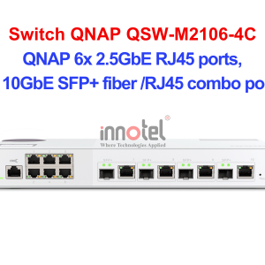 Switch QNAP QSW-M2106-4C