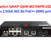 Switch QNAP QSW-M2106PR-2S2T – Thiết Bị Chuyển Mạch Switch QNAP QSW-M2106PR-2S2T