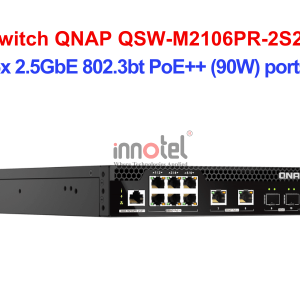 Switch QNAP QSW-M2106PR-2S2T – Thiết Bị Chuyển Mạch Switch QNAP QSW-M2106PR-2S2T